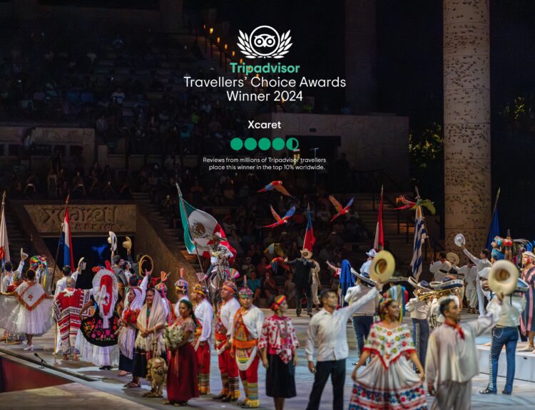 Los Parques de Xcaret, favoritos de los viajeros en los Travelers’ Choice Awards de Tripadvisor® 2024