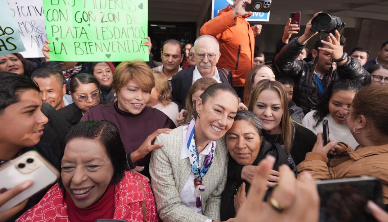 AL GRITO DE ¡PRESIDENTA! ZACATECAS LE DA LA BIENVENIDA A CLAUDIA SHEINBAUM