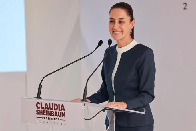 CLAUDIA SHEINBAUM ANUNCIA LA CONSTRUCCIÓN DE TRES MIL KILÓMETROS DE TREN DE PASAJEROS EN EL NORTE DEL PAÍS PARA EL PRÓXIMO SEXENIO