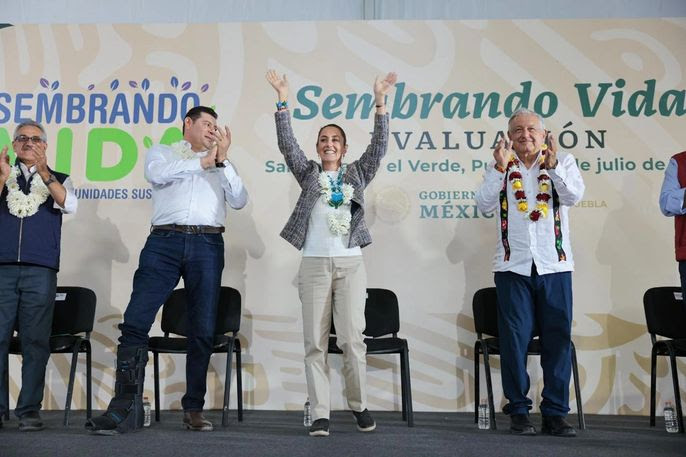 CON SEMBRANDO VIDA SE SIEMBRA VIDA Y PATRIA: CLAUDIA SHEINBAUM VA POR CONTINUIDAD DE PROGRAMAS DEL BIENESTAR