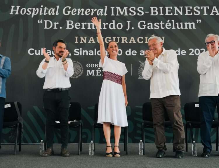 VAMOS A SEGUIR APOYANDO A LOS HOMBRES Y MUJERES DE SINALOA: CLAUDIA SHEINBAUM