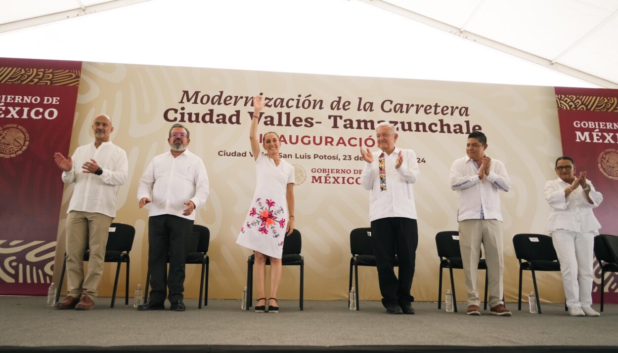 CONTINUAR CON LA CUARTA TRANSFORMACIÓN QUIERE DECIR SEGUIR APOYANDO A LA HUASTECA POTOSINA: CLAUDIA SHEINBAUM