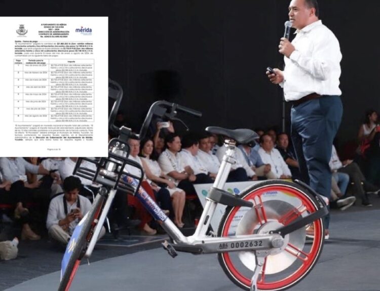 Millonario derroche del programa En Bici del Ayuntamiento de Mérida