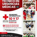 Cruz Roja Mexicana abre convocatoria para cursar Técnicos en Urgencias Médicas.