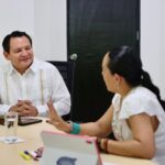 Se reúnen Díaz Mena y María Luisa Albores para abordar el futuro ambiental de Yucatán