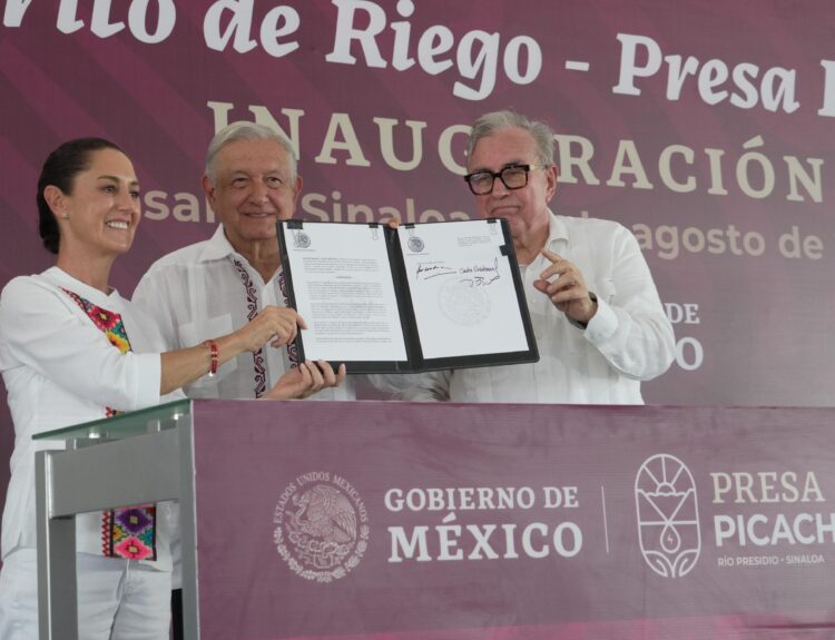 ’’VAMOS A SEGUIR APOYANDO A SINALOA’’: CLAUDIA SHEINBAUM REFRENDA SU COMPROMISO A FAVOR DEL DESARROLLO EN EL NORTE DEL PAÍS