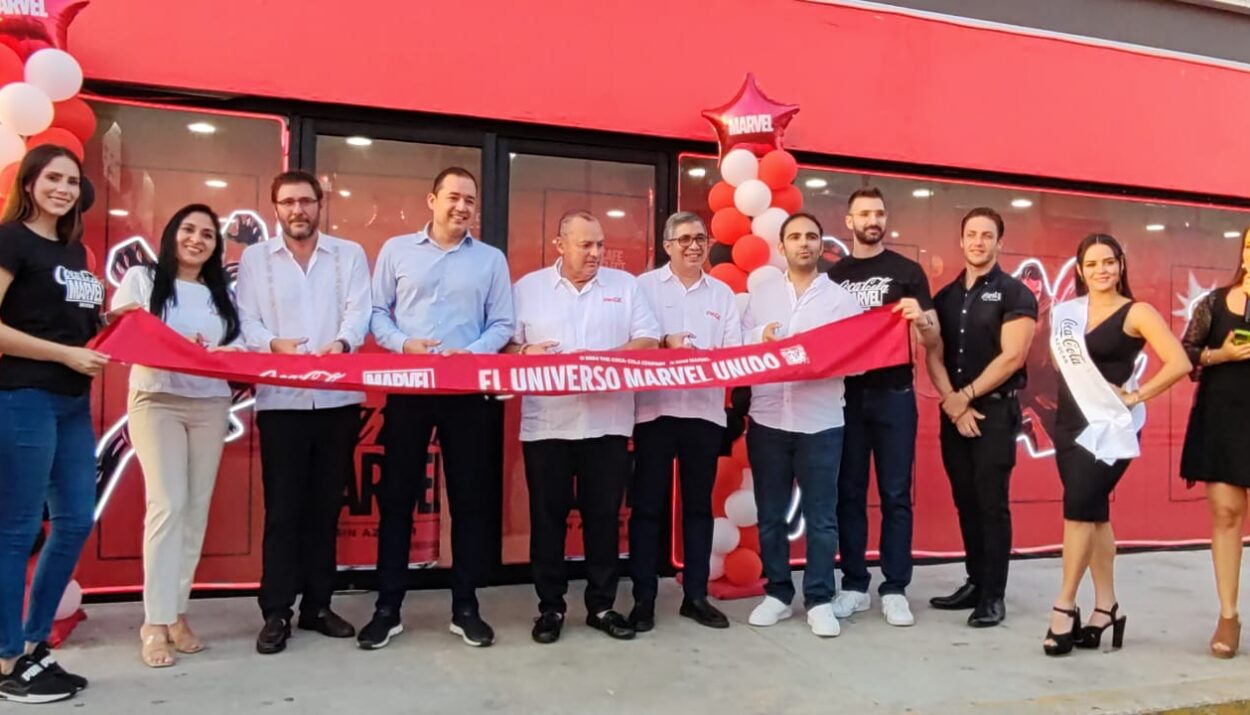 Bepensa inaugura la primera tienda Coca-Cola y Marvel en el Sureste de México