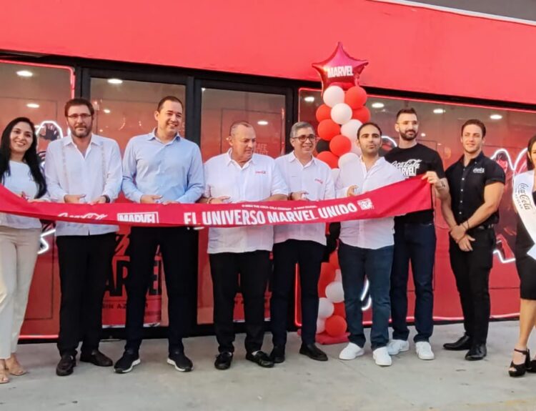 Bepensa inaugura la primera tienda Coca-Cola y Marvel en el Sureste de México