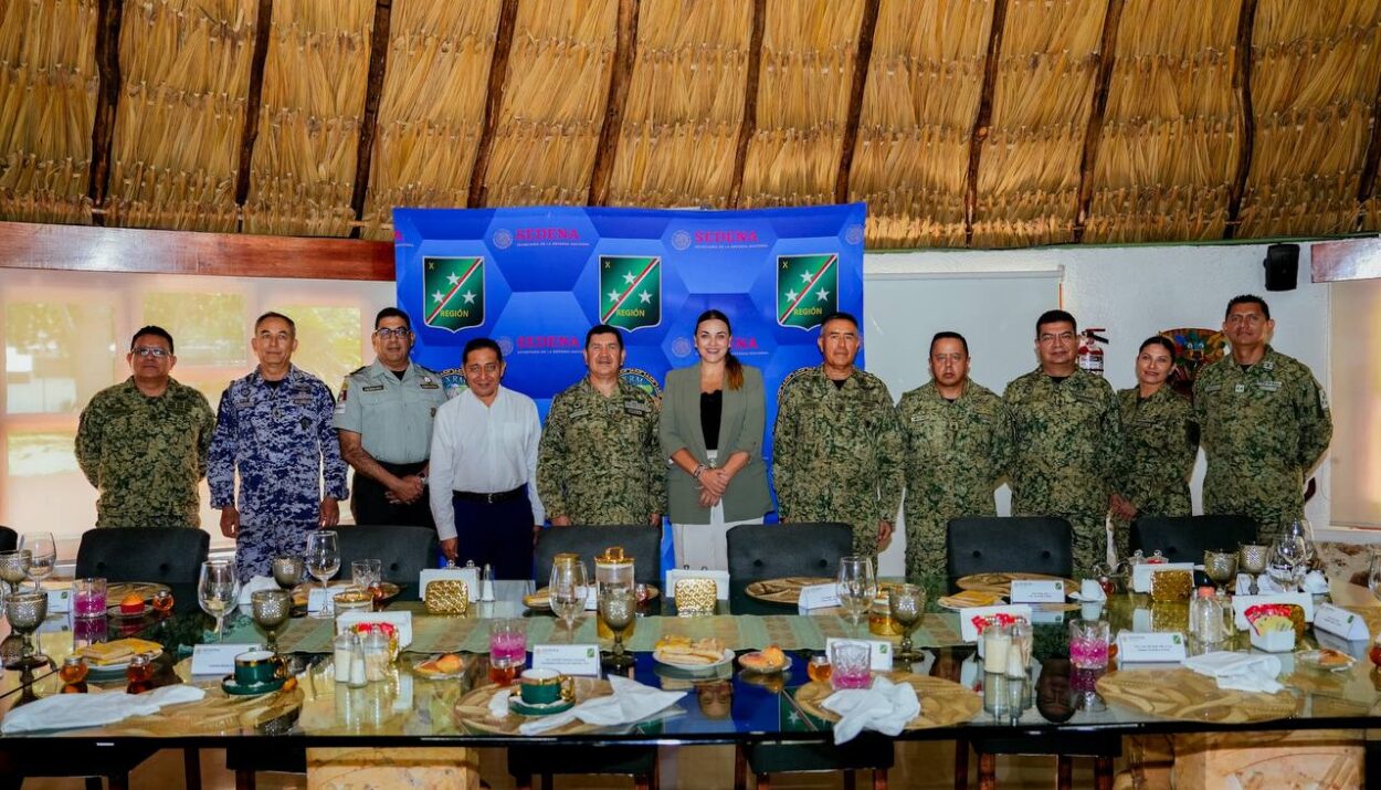 Trabajo coordinado con el ejército y todos los órdenes de gobierno para mantener la paz: Cecilia Patrón