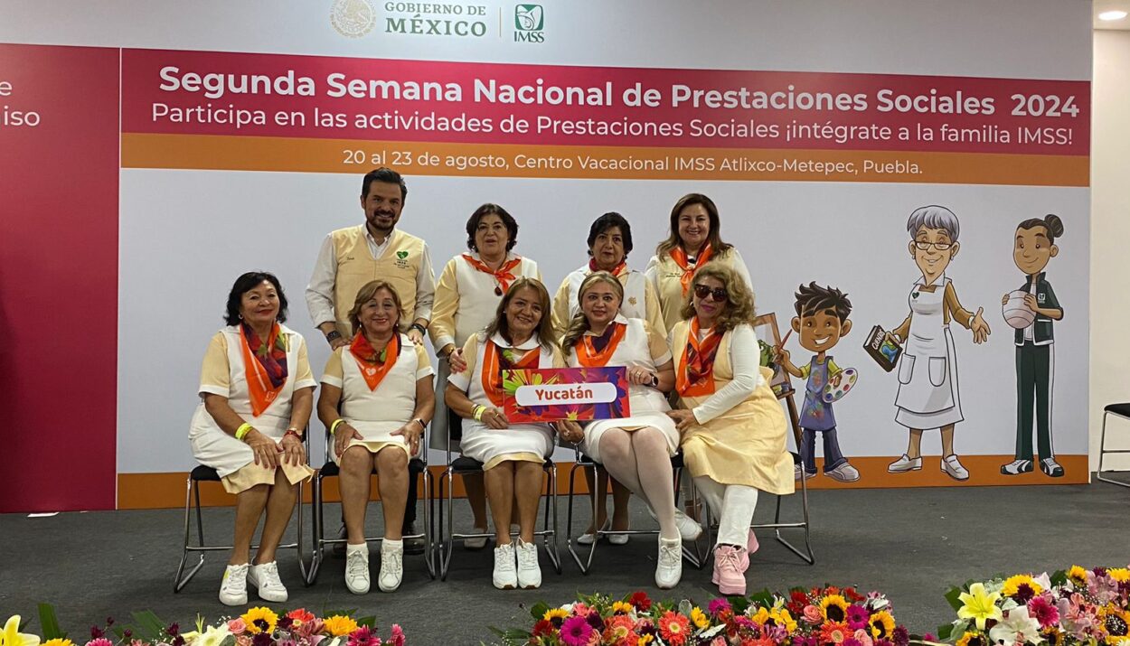 Voluntariado IMSS celebra 57 años de brindar bienestar a pacientes y familiares cuidadores