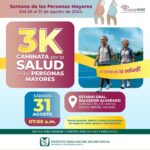 IMSS Yucatán invita a la caminata de 3 kilómetros “Por la Salud de las Personas Mayores” el próximo sábado 31 de agosto