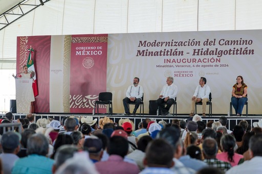 SOMOS UN EQUIPO POR EL BIENESTAR DE VERACRUZ Y DEL PUEBLO DE MÉXICO: CLAUDIA SHEINBAUM