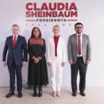 CLAUDIA SHEINBAUM PRESENTA A ARTURO ZALDÍVAR, CARLOS TORRES Y LETICIA RAMÍREZ COMO INTEGRANTES DE SU GABINETE