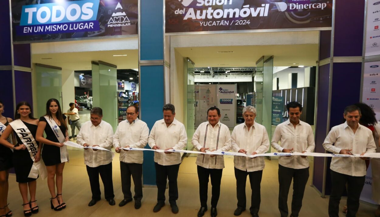 Hace 20 años nació el Salón del Automóvil en Yucatán