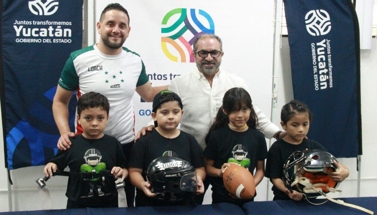 PRESENTAN EQUIPO INFANTIL MIXTO DE RANGERS MÉRIDA