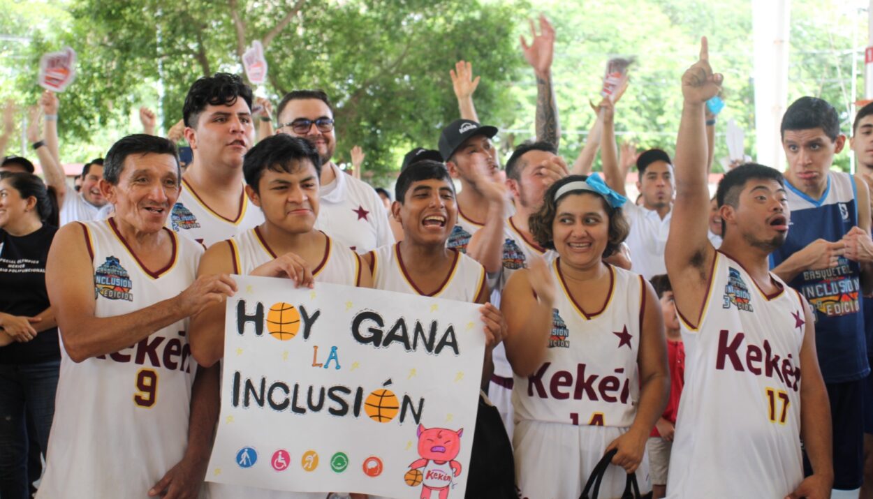  CLAUSURAN LA LIGA ESTATAL DE LA INCLUSIÓN DE BASQUETBOL