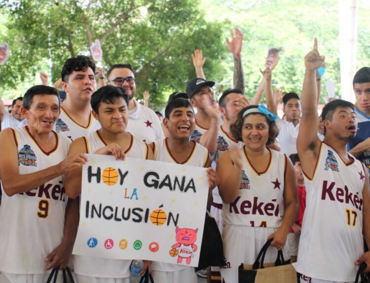  CLAUSURAN LA LIGA ESTATAL DE LA INCLUSIÓN DE BASQUETBOL