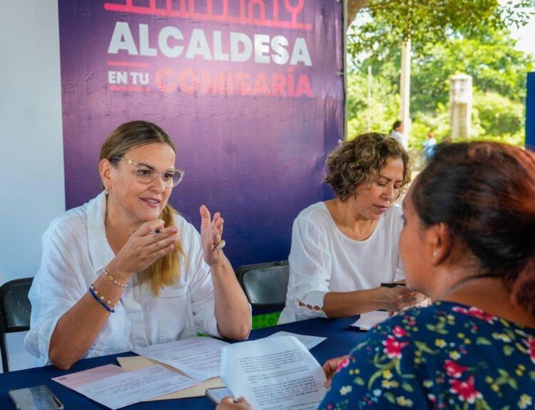 Los que mandan son los ciudadanos: Cecilia Patrón en Dzununcán