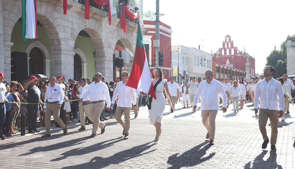 Anuncian a escuelas ganadoras del Desfile Cívico Militar por el 214 aniversario de la Independencia de México